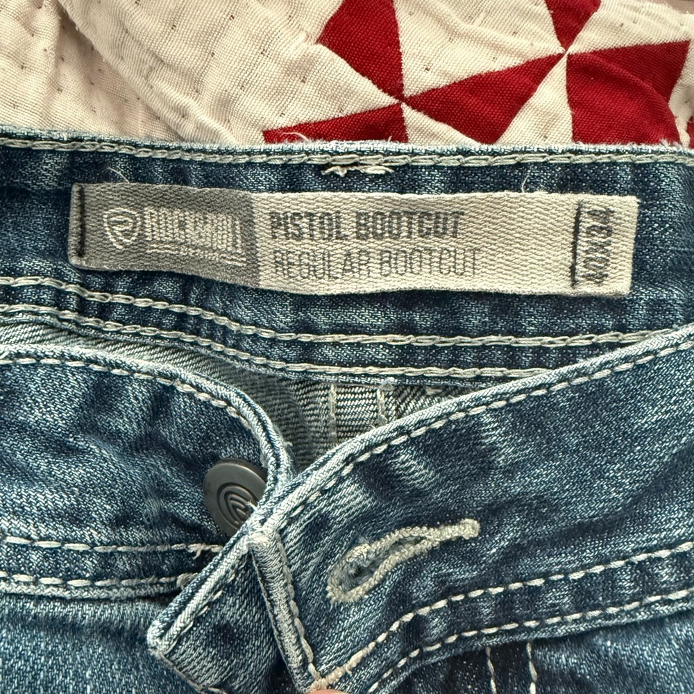 Rock & Roll Denim Men's Blue Bootcut Jeans